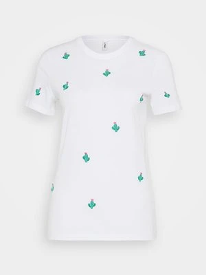 Zdjęcie produktu T-shirt z nadrukiem Only biały