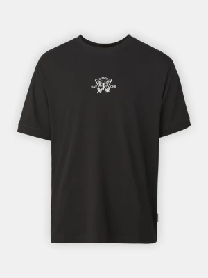 T-shirt z nadrukiem Only & Sons czarny