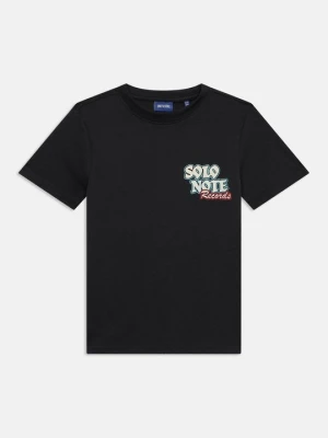 T-shirt z nadrukiem Only & Sons czarny