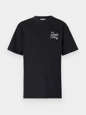 T-shirt z nadrukiem Only & Sons czarny