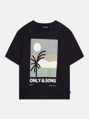 T-shirt z nadrukiem ONLY & SONS junior