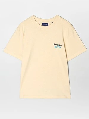 T-shirt z nadrukiem Only & Sons biały