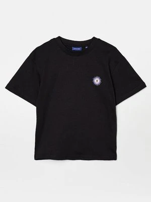 T-shirt z nadrukiem Only & Sons czarny