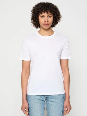 T-shirt z nadrukiem Only biały