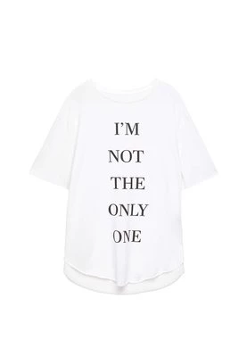 T-shirt z nadrukiem OYSHO