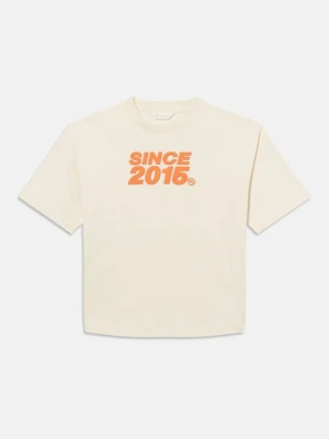 T-shirt z nadrukiem Palm Angels biały