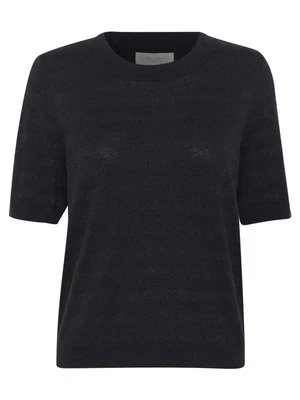 T-shirt z nadrukiem Part Two granatowy