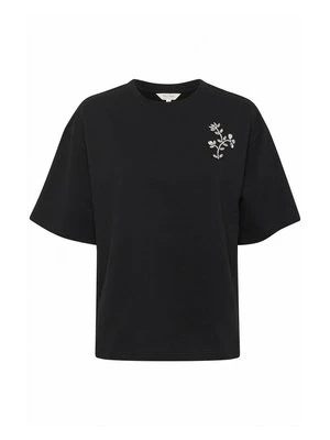 T-shirt z nadrukiem Part Two czarny