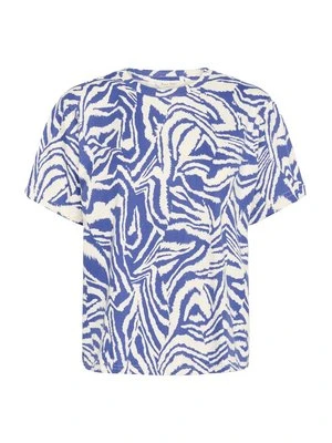 T-shirt z nadrukiem Part Two jasnoniebieski