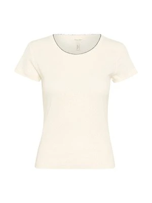 T-shirt z nadrukiem Part Two mleczny