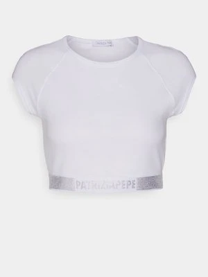 T-shirt z nadrukiem PATRIZIA PEPE