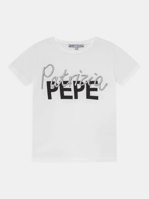 T-shirt z nadrukiem PATRIZIA PEPE