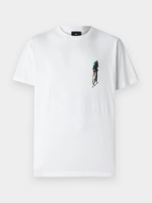 T-shirt z nadrukiem Paul Smith biały