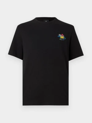 T-shirt z nadrukiem Paul Smith czarny