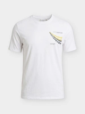 T-shirt z nadrukiem Peak Performance biały