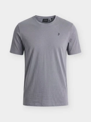 T-shirt z nadrukiem Peak Performance szary
