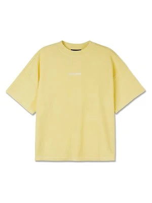 T-shirt z nadrukiem Pegador żółty