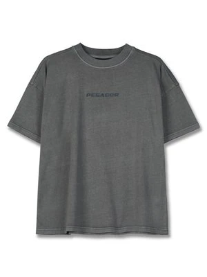 T-shirt z nadrukiem Pegador ciemnoszary