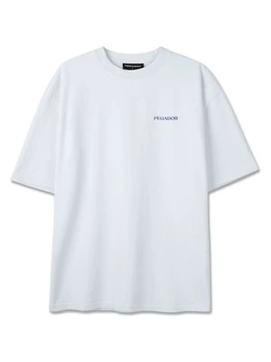 T-shirt z nadrukiem Pegador biały