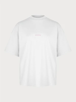 T-shirt z nadrukiem Pegador biały