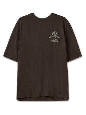 T-shirt z nadrukiem Pegador brązowy