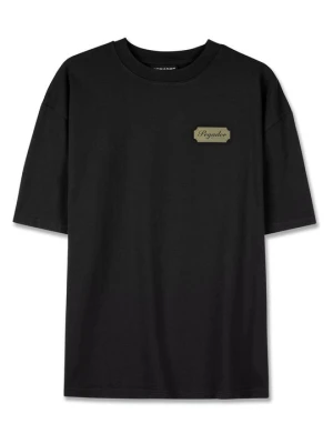 T-shirt z nadrukiem Pegador czarny
