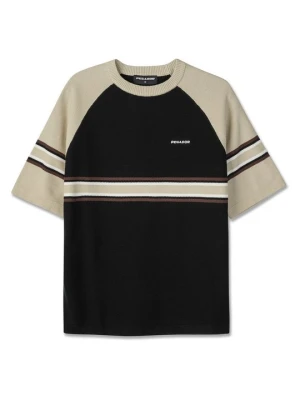 T-shirt z nadrukiem Pegador czarny