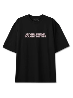 T-shirt z nadrukiem Pegador czarny