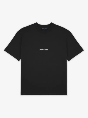 T-shirt z nadrukiem Pegador czarny