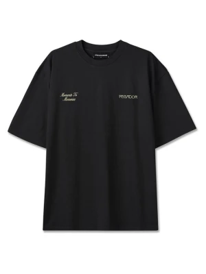 T-shirt z nadrukiem Pegador czarny