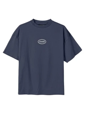 T-shirt z nadrukiem Pegador granatowy