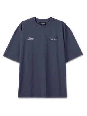 T-shirt z nadrukiem Pegador granatowy