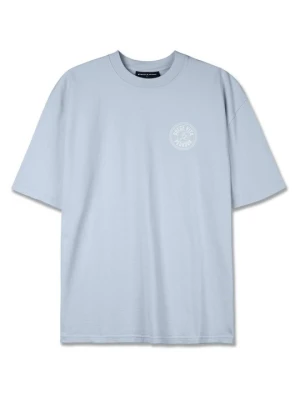 T-shirt z nadrukiem Pegador jasnoniebieski