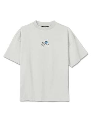 T-shirt z nadrukiem Pegador jasnoszary