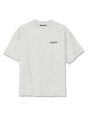 T-shirt z nadrukiem Pegador jasnoszary