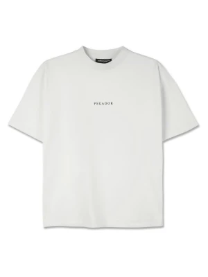 T-shirt z nadrukiem Pegador mleczny