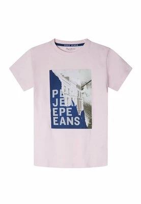 T-shirt z nadrukiem Pepe Jeans