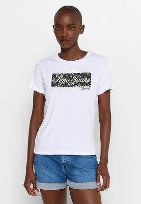 T-shirt z nadrukiem Pepe Jeans