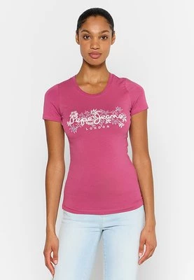 T-shirt z nadrukiem Pepe Jeans