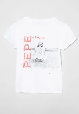 T-shirt z nadrukiem Pepe Jeans