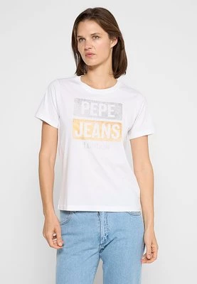 T-shirt z nadrukiem Pepe Jeans