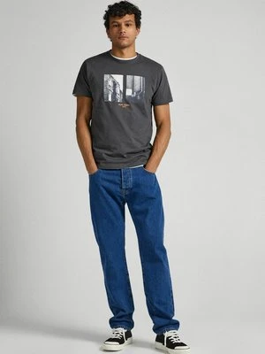 T-shirt z nadrukiem Pepe Jeans