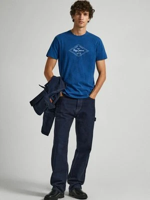 T-shirt z nadrukiem Pepe Jeans