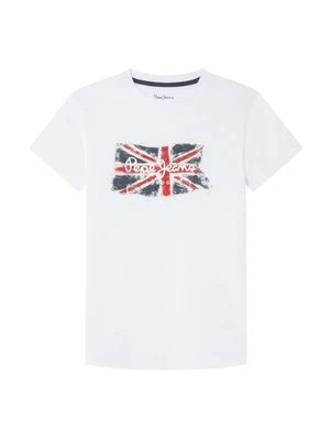 T-shirt z nadrukiem Pepe Jeans