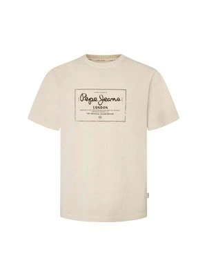 T-shirt z nadrukiem Pepe Jeans