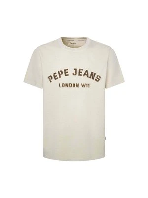 T-shirt z nadrukiem Pepe Jeans