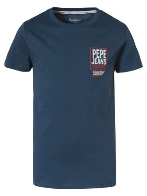 T-shirt z nadrukiem Pepe Jeans