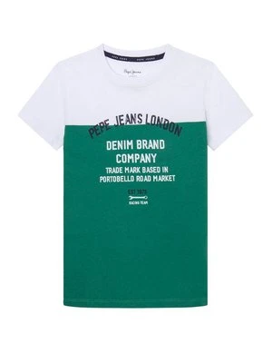 T-shirt z nadrukiem Pepe Jeans