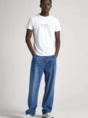 T-shirt z nadrukiem Pepe Jeans