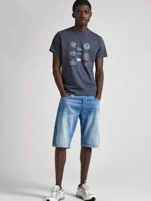 T-shirt z nadrukiem Pepe Jeans